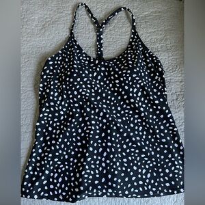 Island Escape Vibrant Dotted Tankini ~ 12